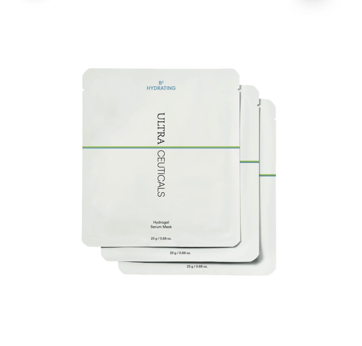 Ultraceuticals Ultra B² Hydration Mask three-pack for intensive skin hydration.