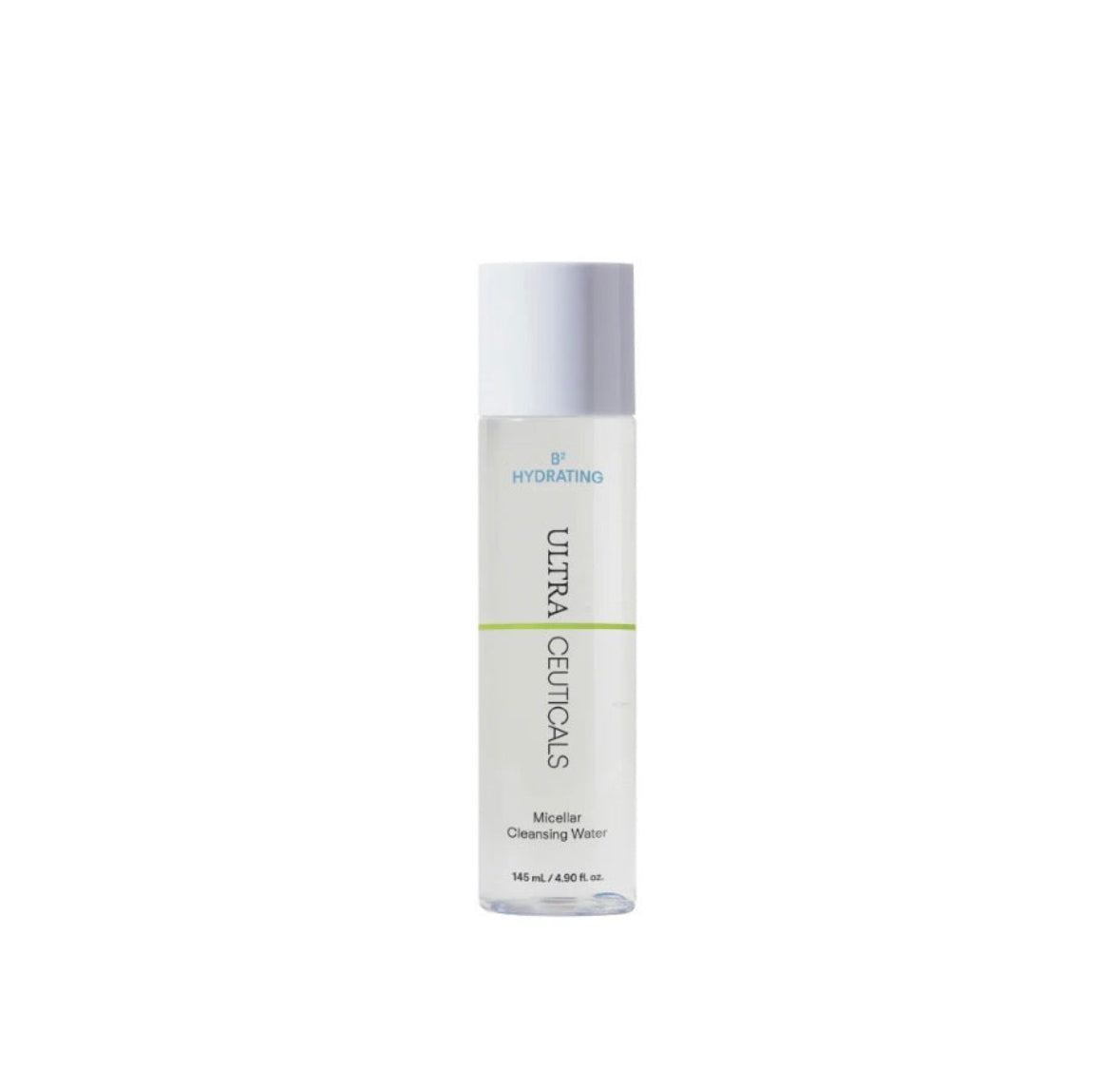 Ultraceuticals Ultra B² Micellar Cleansing Water to remove makeup and impurities while hydrating skin.