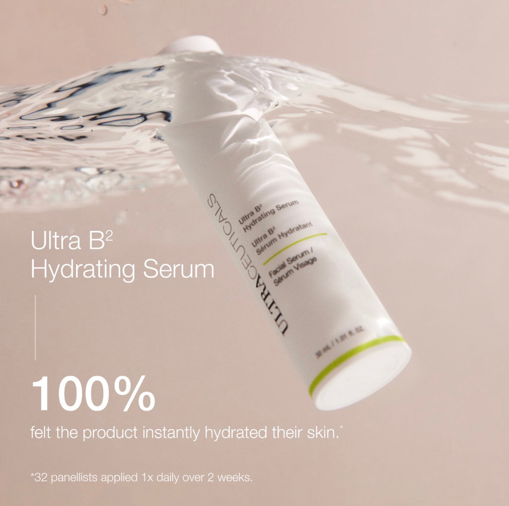 Ultraceuticals Ultra B² Hydrating Serum for intense hydration and a healthy skin barrier.