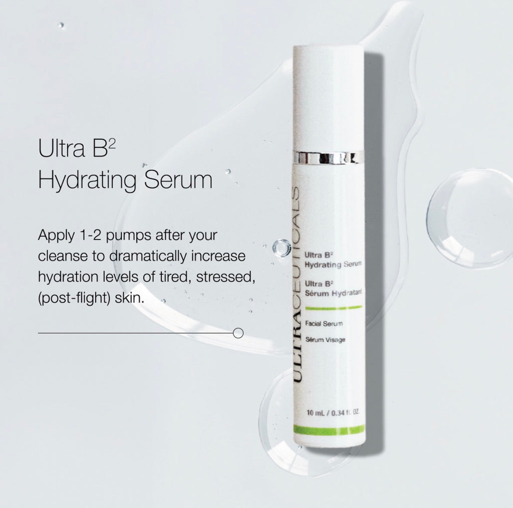Ultraceuticals Ultra B² Hydrating Serum for intense hydration and a healthy skin barrier.