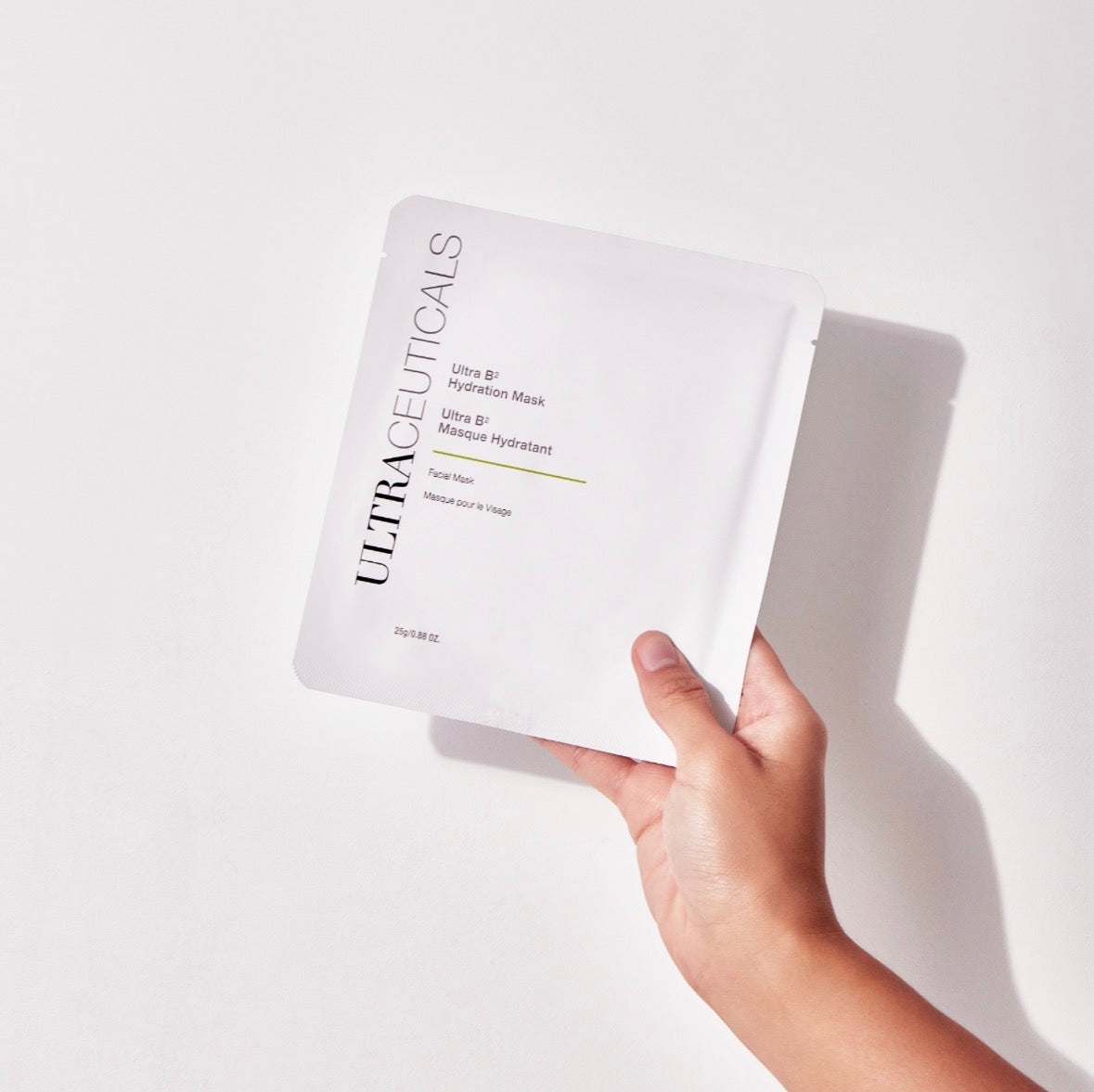 Ultraceuticals Ultra B² Hydration Mask single sheet mask for deep hydration.