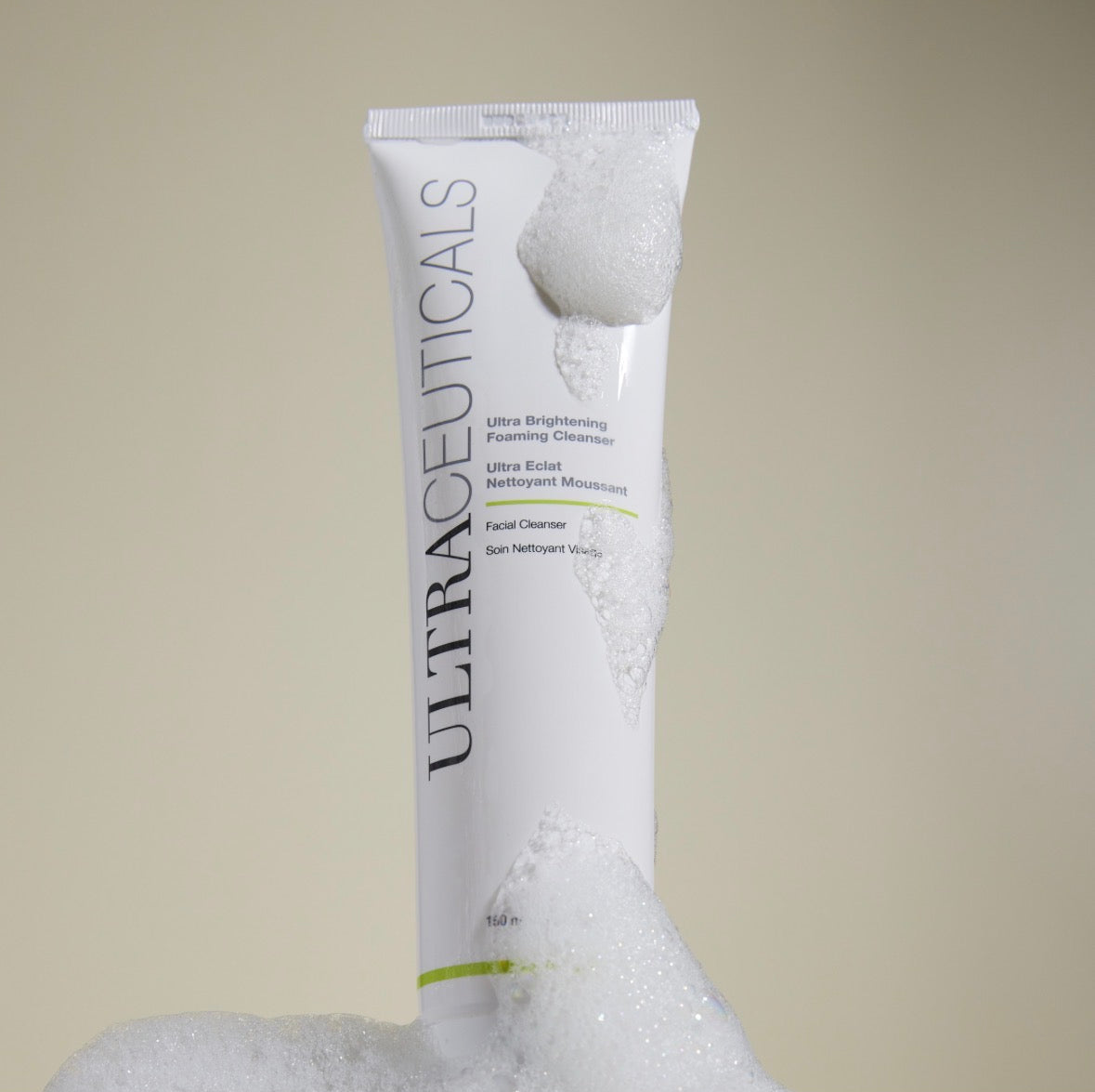 Ultraceuticals Ultra Brightening Foaming Cleanser for a brighter, more radiant complexion.