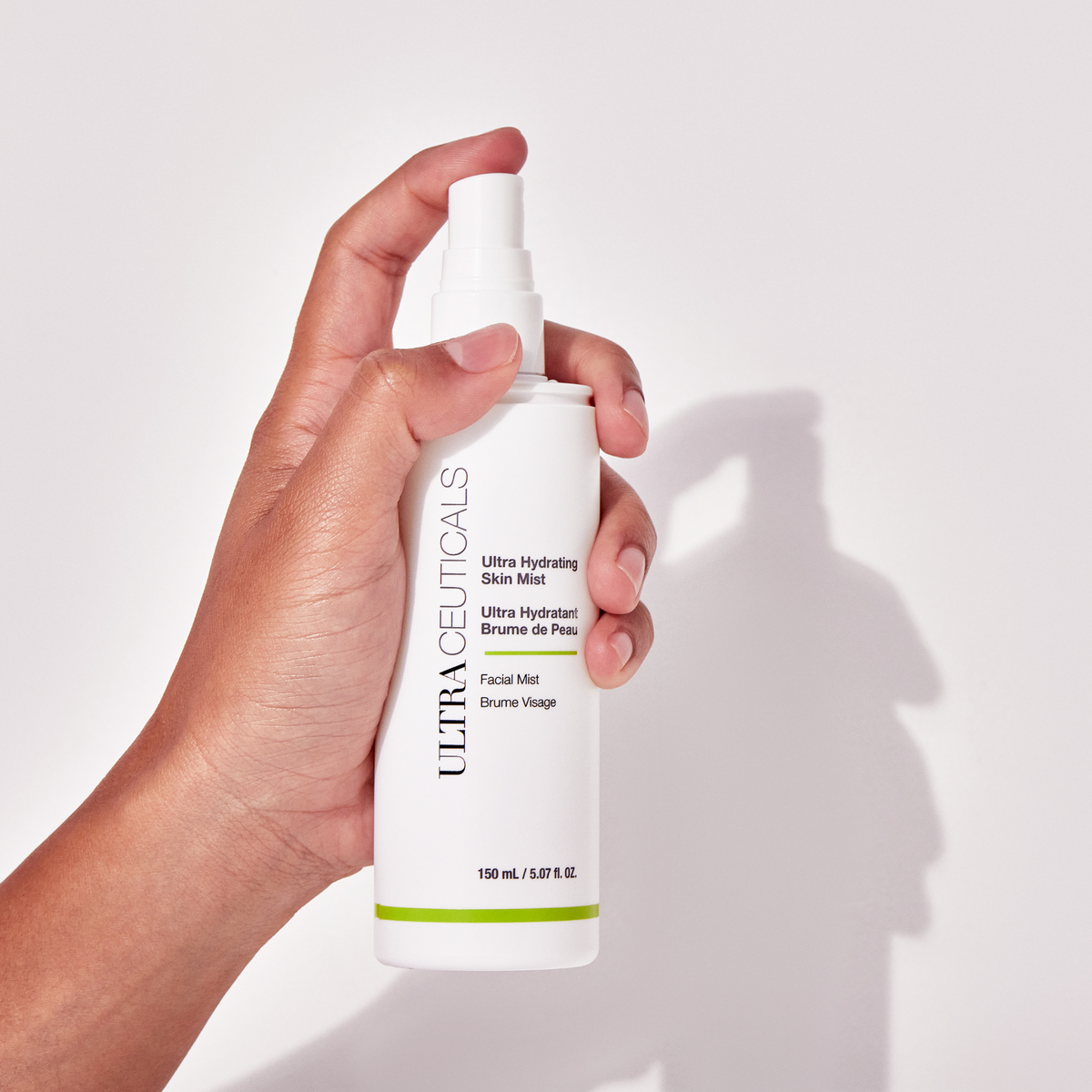 Ultraceuticals Ultra Hydrating Skin Mist to refresh and hydrate the skin throughout the day.