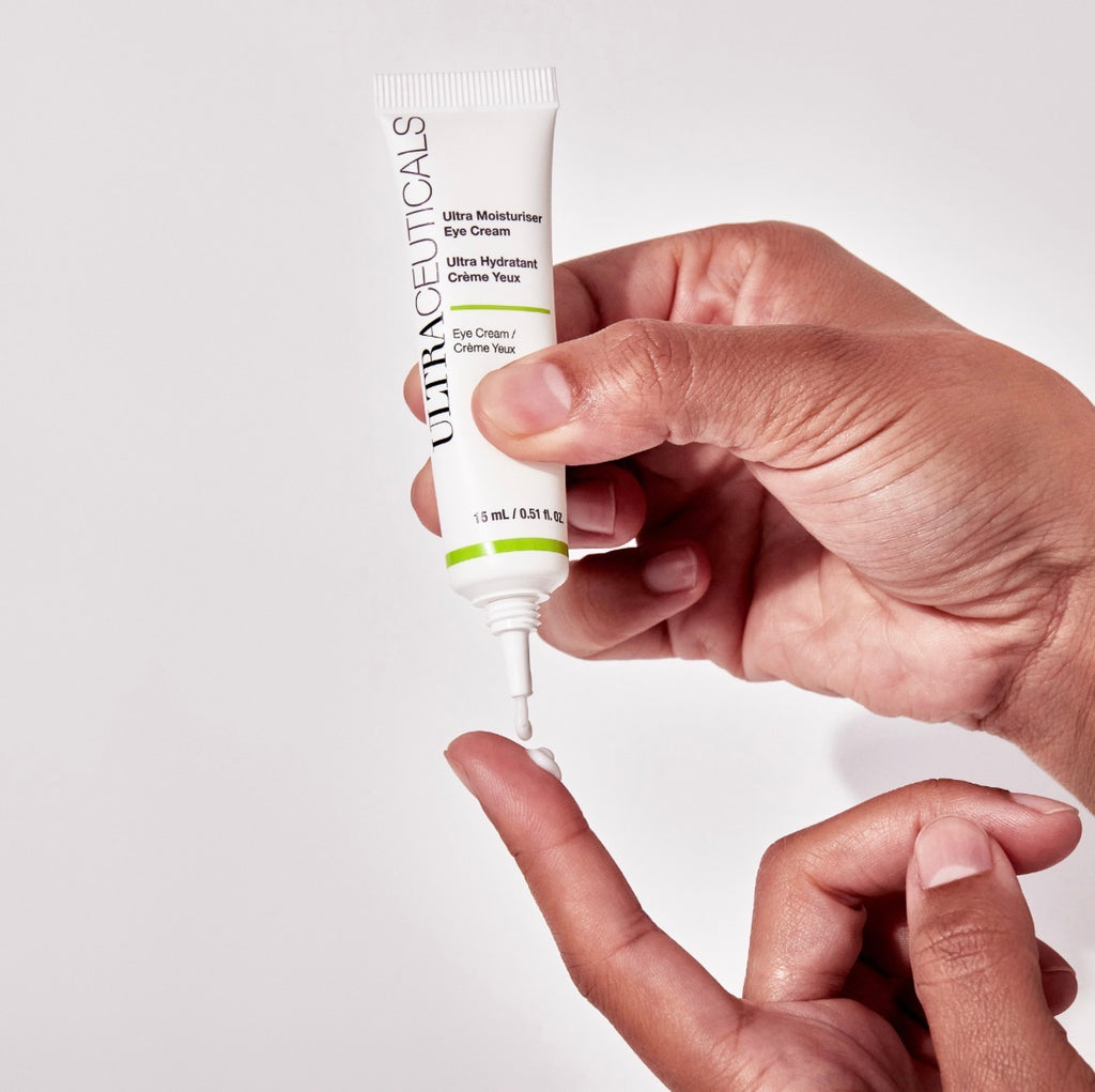 Ultraceuticals Ultra Moisturiser Eye Cream to hydrate and smooth the delicate eye area.