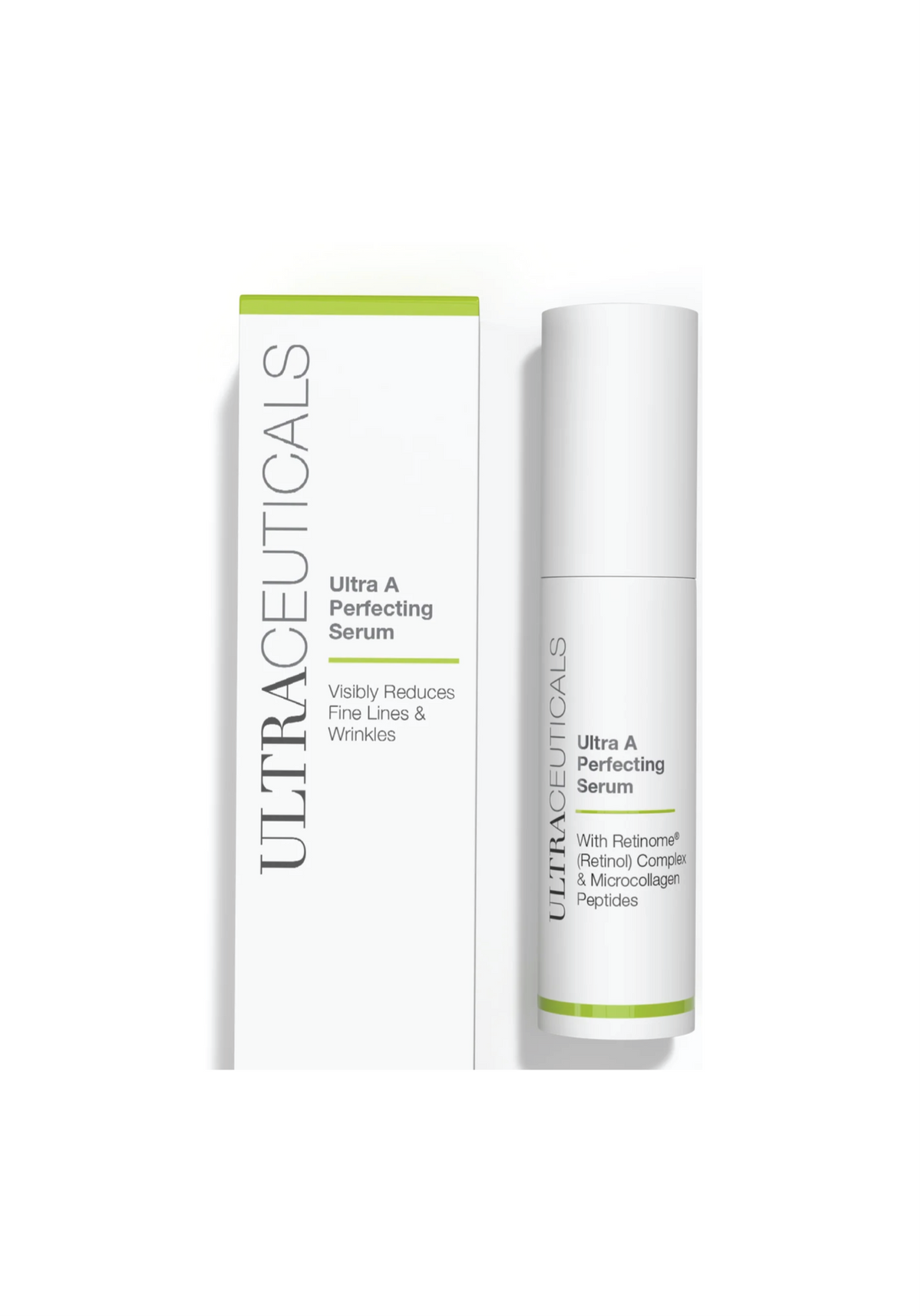 Ultraceuticals Ultra A Perfecting Serum to improve skin texture and reduce visible signs of ageing.