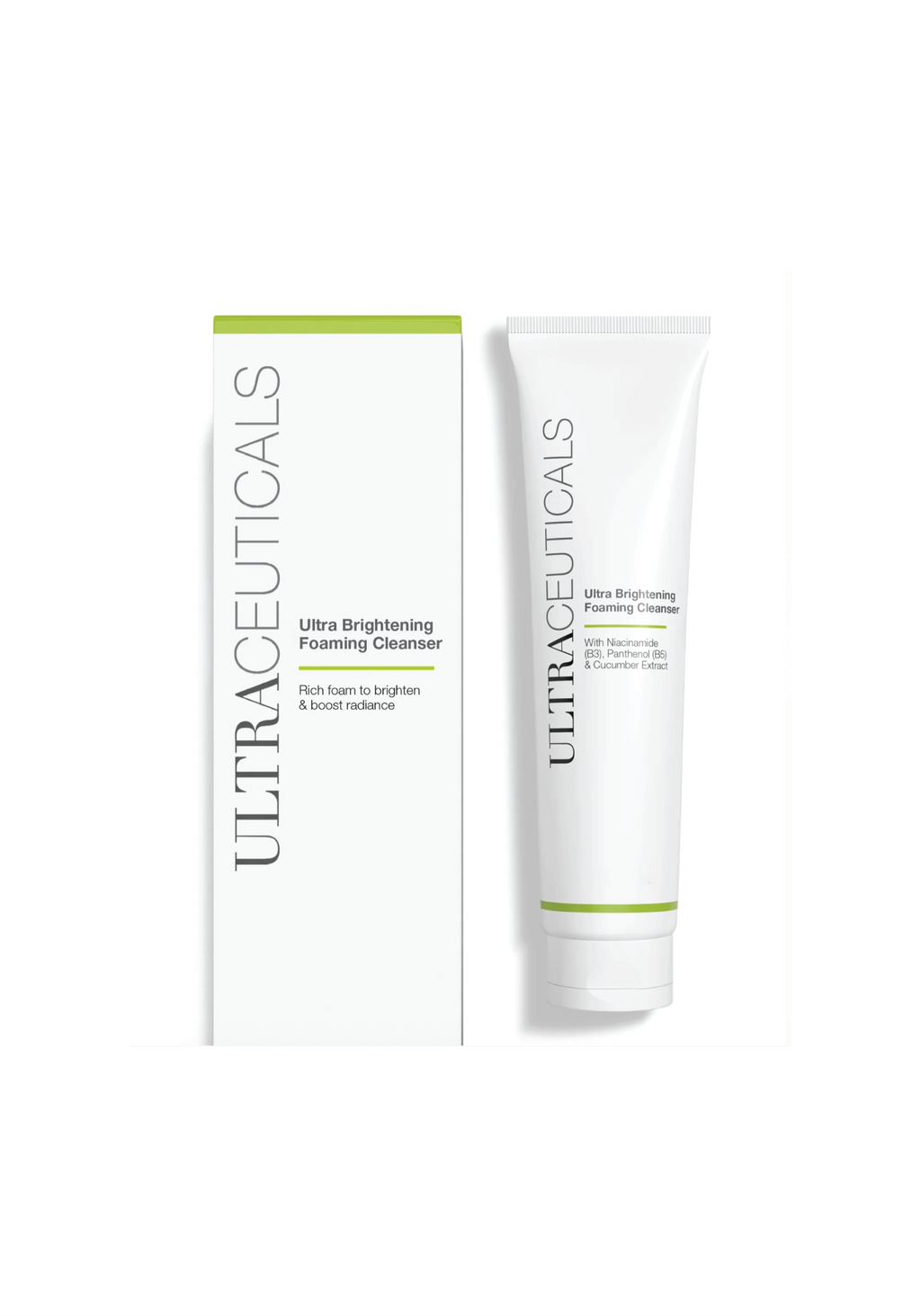 Ultraceuticals Ultra Brightening Foaming Cleanser for a brighter, more radiant complexion.