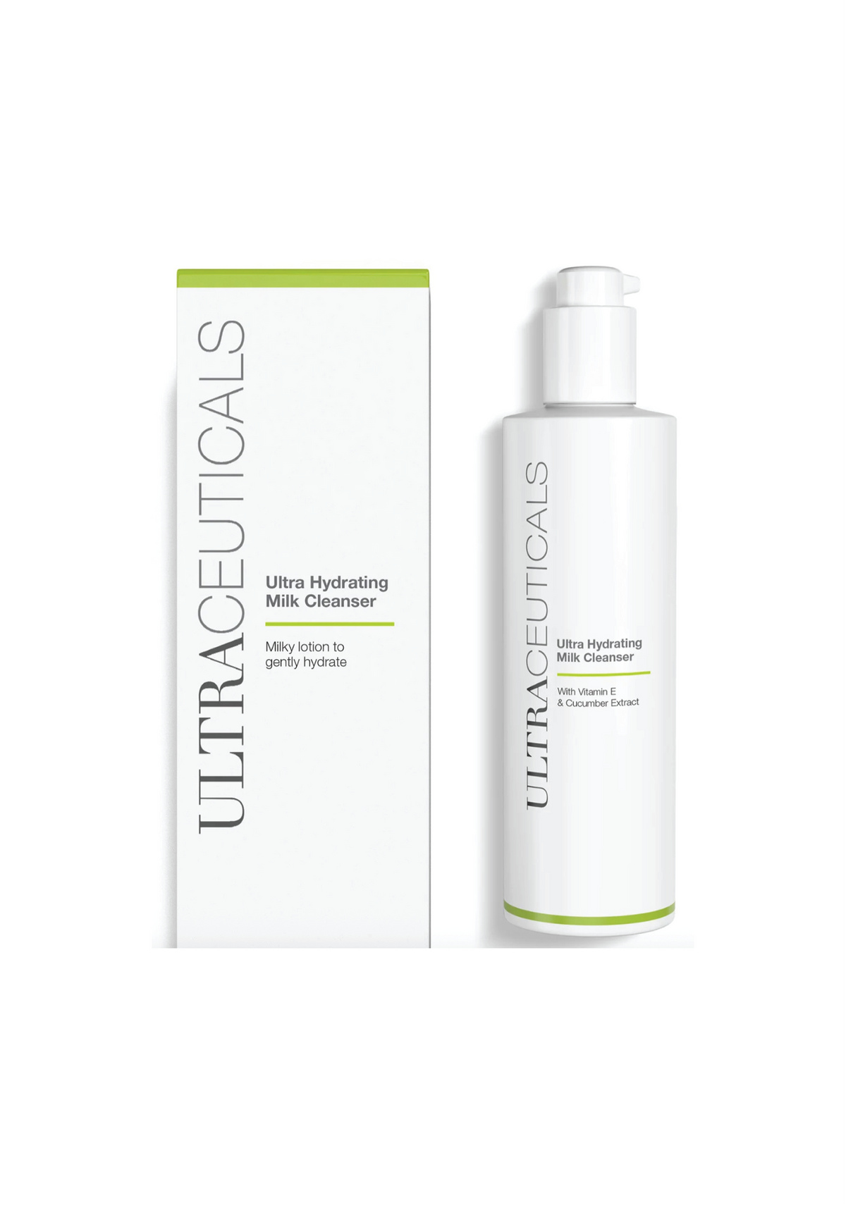 Ultraceuticals Ultra Hydrating Milk Cleanser for gently cleansing and hydrating dry or sensitive skin.