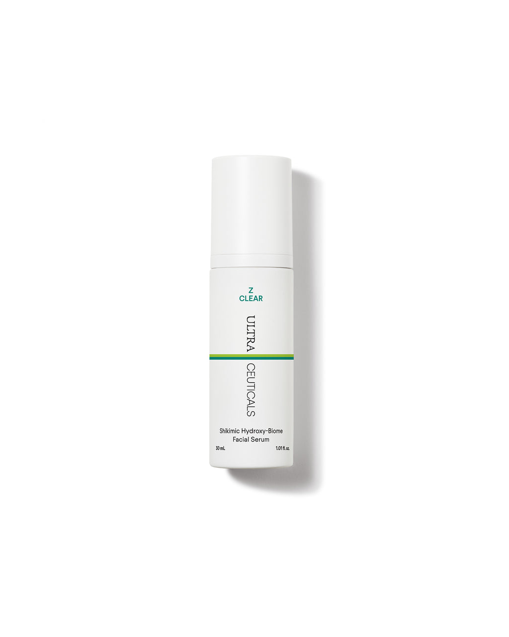Ultraceuticals Z Clear Shikimic Hydroxy-Biome Facial Serum for acne-prone skin, excess oil, clogged pores and breakouts.